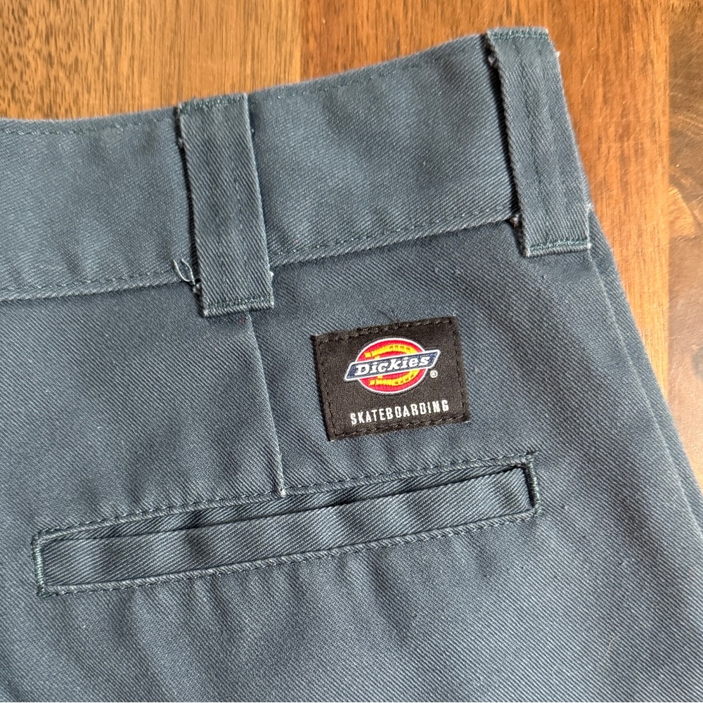 Dickies Skateboarding Twill Pants Men's Size 26 Navy "Airforce Blue"